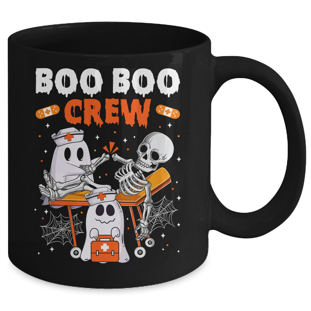 Cool Boo Boo Crew Ghost Doctor Paramedic Nurse Halloween Mug | teecentury