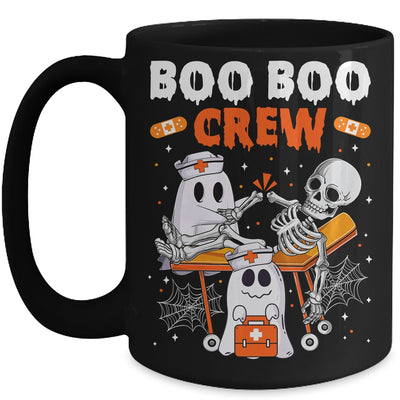 Cool Boo Boo Crew Ghost Doctor Paramedic Nurse Halloween Mug | teecentury
