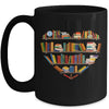 Cool Books Reading Men Women Book Lover Literacy Librarian Mug | teecentury
