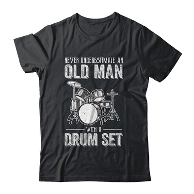 Cool Drummer Art Men Dad Drum Set Player Drum Kit Musician T-Shirt & Hoodie | Teecentury.com