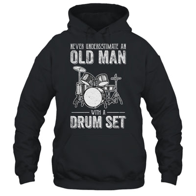 Cool Drummer Art Men Dad Drum Set Player Drum Kit Musician T-Shirt & Hoodie | Teecentury.com