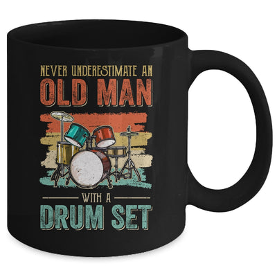 Cool Drummer Dad Art Men Drum Set Player Drum Kit Musician Mug Coffee Mug | Teecentury.com