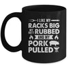 Cool Grilling For Men Women Pork Rub Smoking Bbq Meat Smoker Mug | teecentury