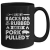 Cool Grilling For Men Women Pork Rub Smoking Bbq Meat Smoker Mug | teecentury