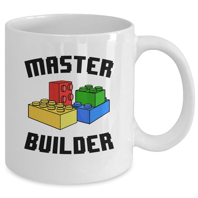 Cool Master Builder Funny Building Blocks Women Men Mug | teecentury