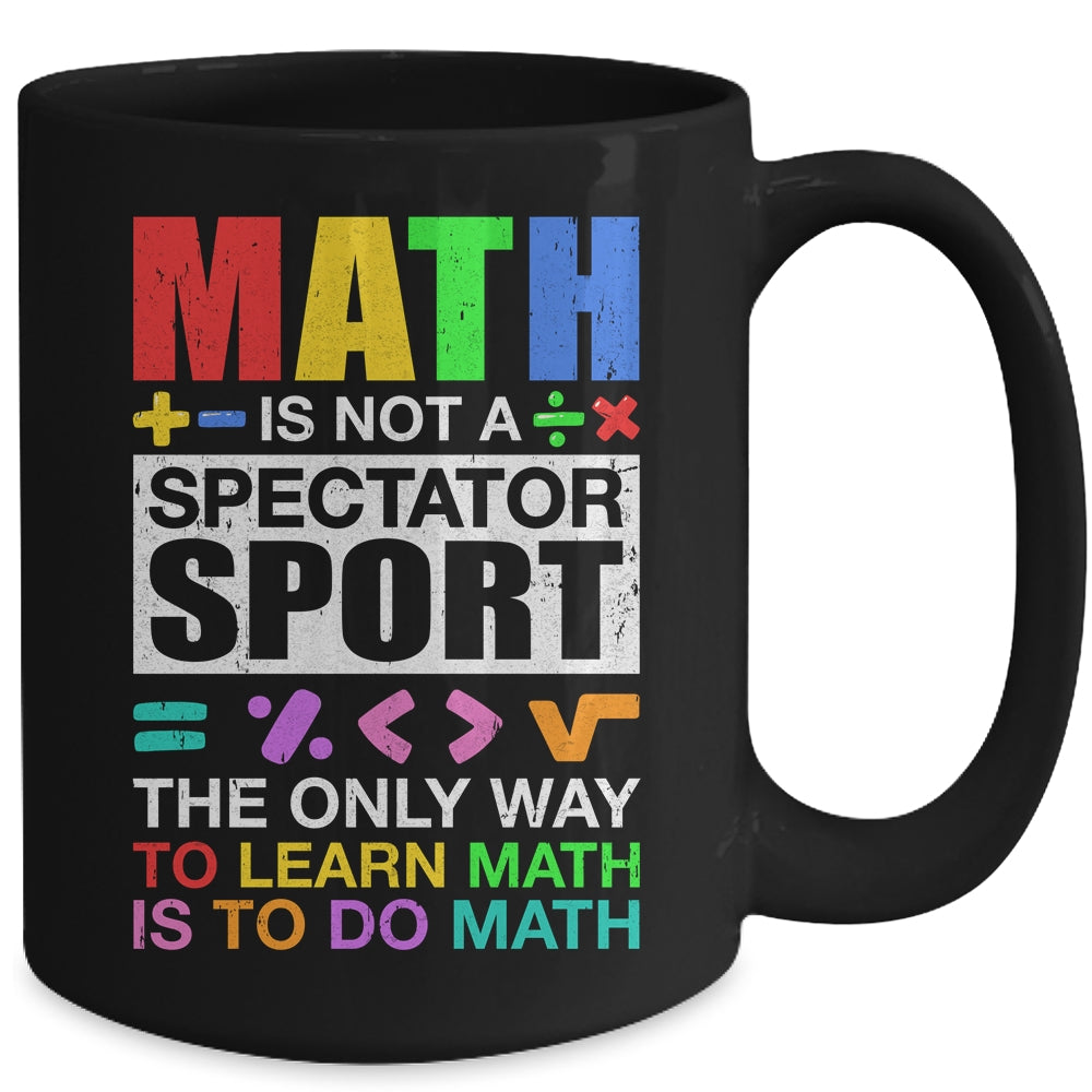 Cool Math Art For Men Women Mathematics Number Math Lovers Mug | teecentury