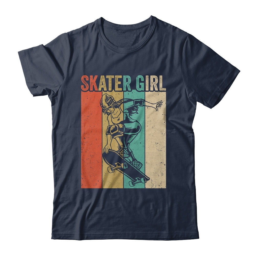 Cool Skater Art Women Girls Skateboarding Skateboard Skating Shirt & Tank Top | teecentury