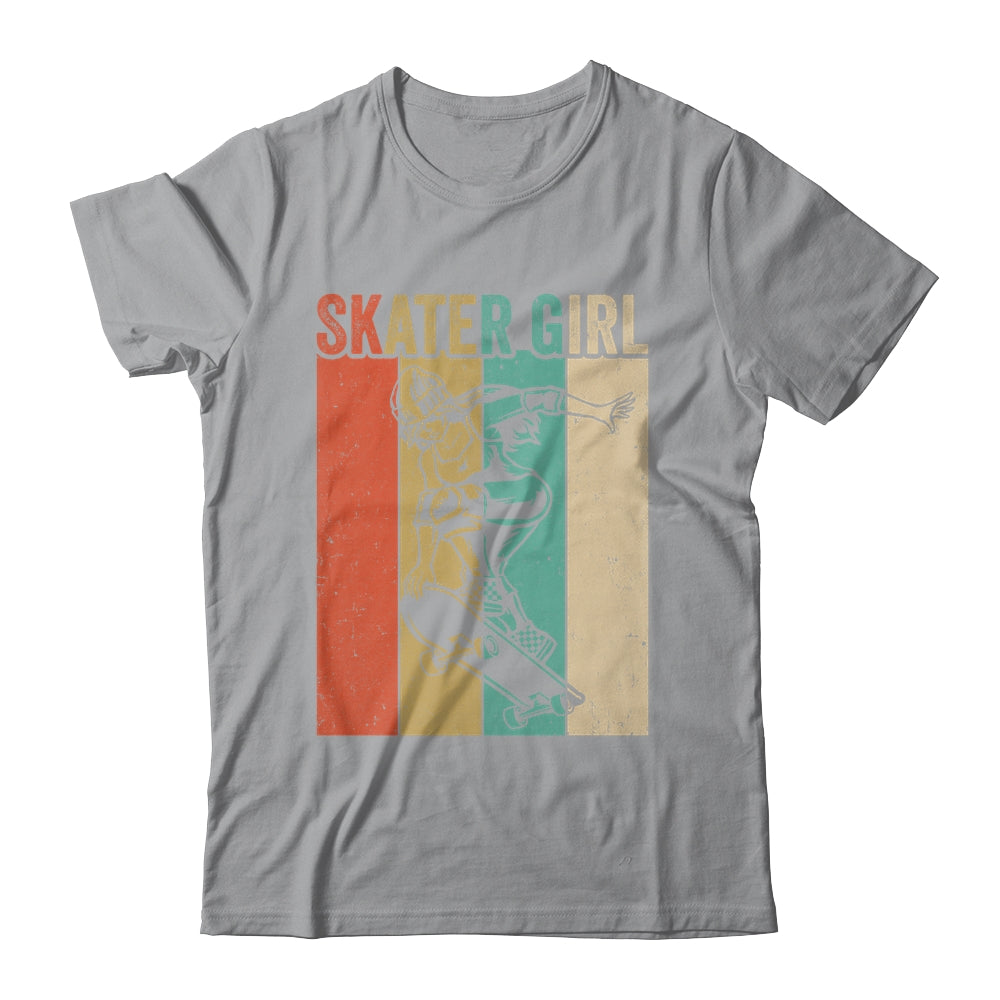 Cool Skater Art Women Girls Skateboarding Skateboard Skating Shirt & Tank Top | teecentury