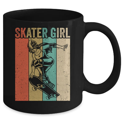 Cool Skater Art Women Girls Skateboarding Skateboard Skating Mug | teecentury