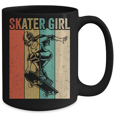 Cool Skater Art Women Girls Skateboarding Skateboard Skating Mug | teecentury