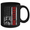 Cool Wrestling Usa Design For Men Women Wrestling Coach Mug | teecentury