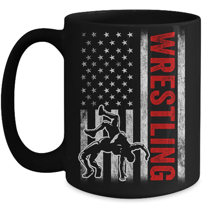 Cool Wrestling Usa Design For Men Women Wrestling Coach Mug | teecentury