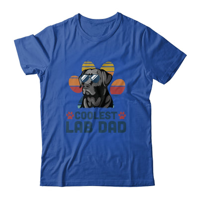Coolest Lab Dad Chocolate Labrador Dad Fathers T-Shirt & Hoodie | Teecentury.com