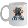 Coolest Lab Dad Chocolate Labrador Dad Fathers Mug Coffee Mug | Teecentury.com