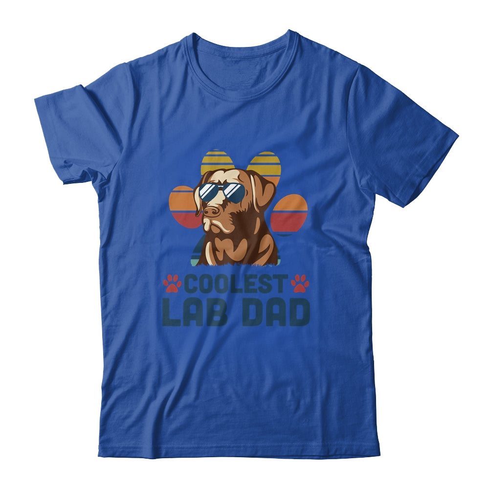 Coolest Lab Dad Labrador Dad Fathers T-Shirt & Hoodie | Teecentury.com