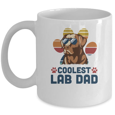 Coolest Lab Dad Labrador Dad Fathers Mug Coffee Mug | Teecentury.com