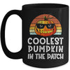 Coolest Pumpkin In The Patch Boys Halloween Kids Mug Coffee Mug | Teecentury.com