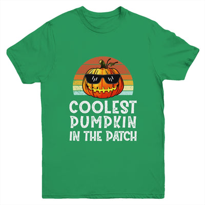 Coolest Pumpkin In The Patch Boys Halloween Kids Youth Youth Shirt | Teecentury.com