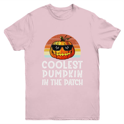 Coolest Pumpkin In The Patch Boys Halloween Kids Youth Youth Shirt | Teecentury.com