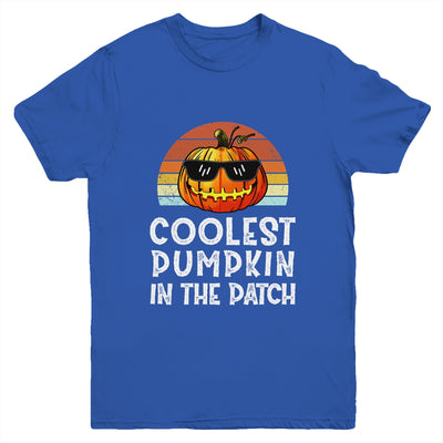 Coolest Pumpkin In The Patch Boys Halloween Kids Youth Youth Shirt | Teecentury.com