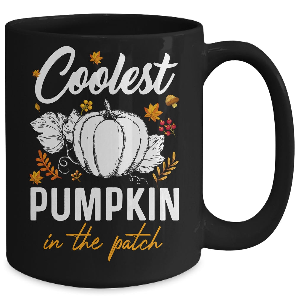 Coolest Pumpkin In The Patch Trick Or Treat Halloween Mug | teecentury