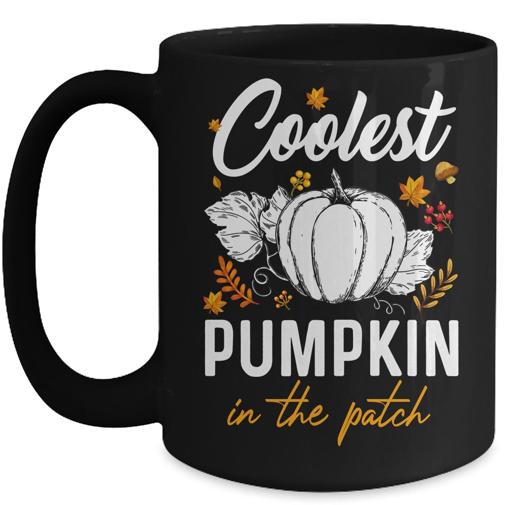 Coolest Pumpkin In The Patch Trick Or Treat Halloween Mug | teecentury