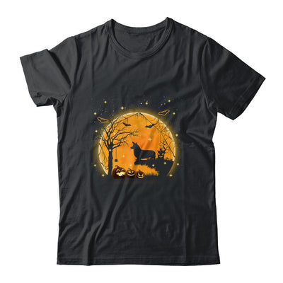 Corgi Dog And Moon Funny Halloween Costume Gift T-Shirt & Sweatshirt | Teecentury.com