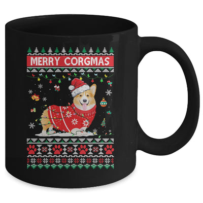 Corgi Dog Merry Corgmas Santa Corgi Ugly Christmas Xmas Mug Coffee Mug | Teecentury.com