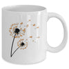 Corgi Flower Fly Dandelion Dog Lover Paw Mug Coffee Mug | Teecentury.com