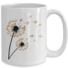 Corgi Flower Fly Dandelion Dog Lover Paw Mug Coffee Mug | Teecentury.com