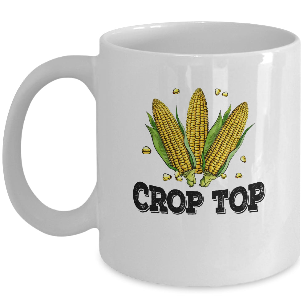 Corn Crop Top Funny Farmer Farming Corn Lover Summer Mug | teecentury