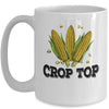 Corn Crop Top Funny Farmer Farming Corn Lover Summer Mug | teecentury