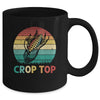 Corn Crop Top Funny Farmer Farming Corn Lover Summer Retro Mug | teecentury