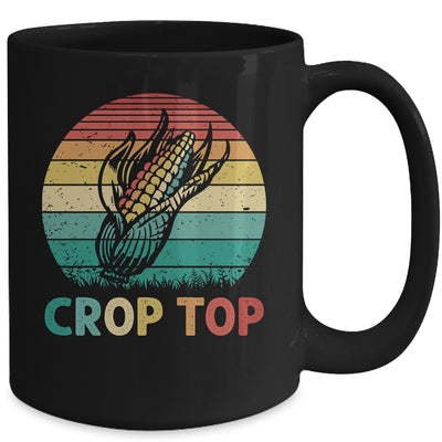 Corn Crop Top Funny Farmer Farming Corn Lover Summer Retro Mug | teecentury