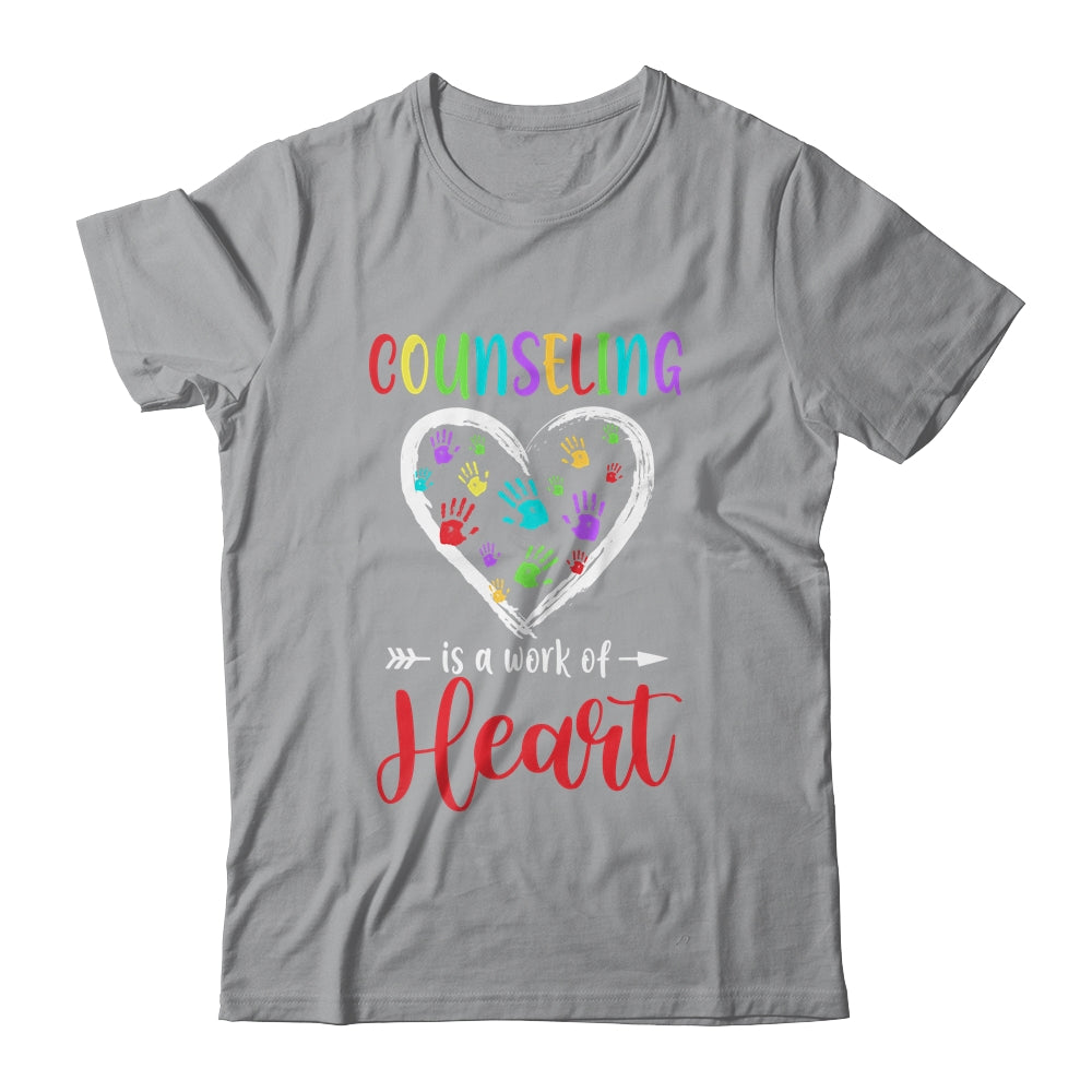 Counseling Heart School Counselor Office Appreciation T-Shirt & Hoodie | Teecentury.com