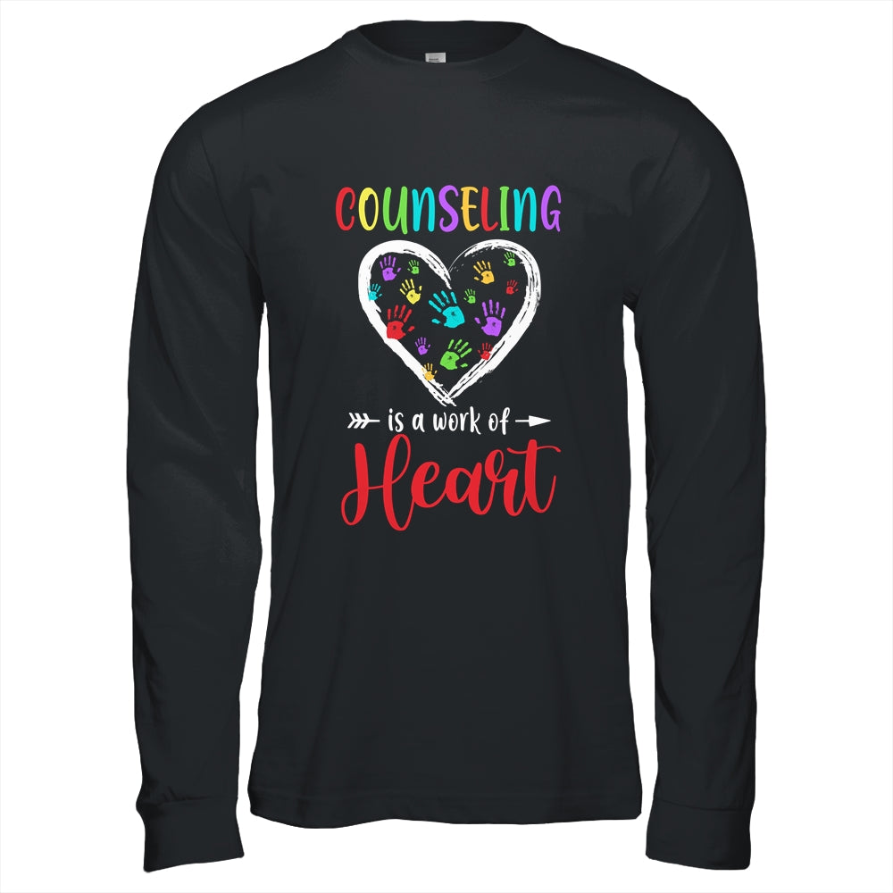 Counseling Heart School Counselor Office Appreciation T-Shirt & Hoodie | Teecentury.com
