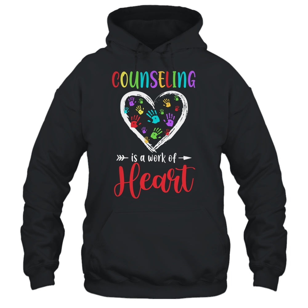 Counseling Heart School Counselor Office Appreciation T-Shirt & Hoodie | Teecentury.com