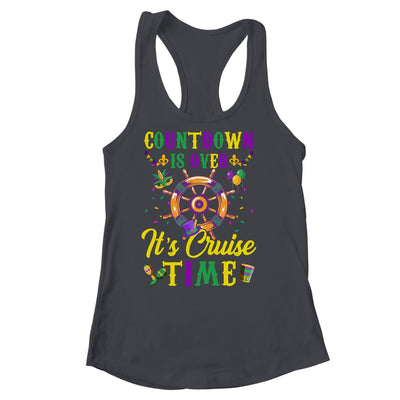 Countdown Is Over Its Cruise Time Funny Cruise Mardi Gras Shirt & Tank Top | teecentury