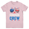 Cousin Crew 4th Of July Patriotic American Family Matching Youth Youth Shirt | Teecentury.com