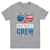 Cousin Crew 4th Of July Patriotic American Family Matching Youth Youth Shirt | Teecentury.com