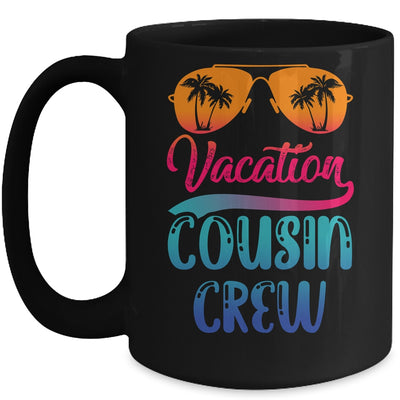 Cousin Crew Family Summer Vacation Beach Cruise Sunglasses Mug Coffee Mug | Teecentury.com