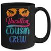 Cousin Crew Family Summer Vacation Beach Cruise Sunglasses Mug Coffee Mug | Teecentury.com