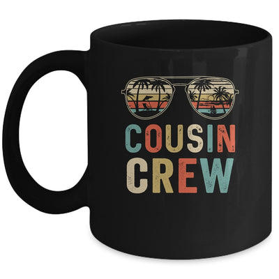 Cousin Crew Family Vacation Summer Vacation Beach Sunglasses Mug | teecentury