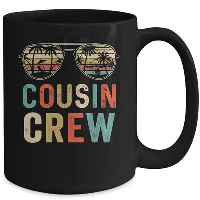 Cousin Crew Family Vacation Summer Vacation Beach Sunglasses Mug | teecentury