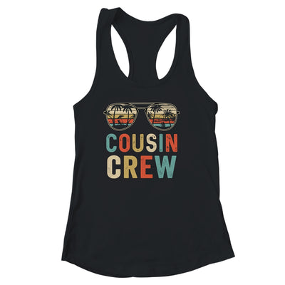Cousin Crew Family Vacation Summer Vacation Beach Sunglasses Shirt & Tank Top | teecentury