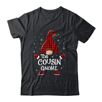 Cousin Gnome Buffalo Plaid Matching Christmas Pajama Gift T-Shirt & Sweatshirt | Teecentury.com