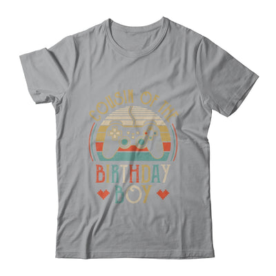 Cousin Of The Birthday Boy Vintage Matching Gamer Birthday T-Shirt & Hoodie | Teecentury.com