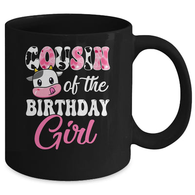 Cousin Of The Birthday Girl Farm Cow 1st Birthday Girl Mug | teecentury