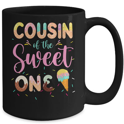 Cousin Of The Sweet One Ice Cream 1st First Birthday Family Mug | teecentury