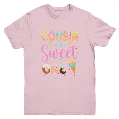 Cousin Of The Sweet One Ice Cream 1st First Birthday Family Youth Shirt | teecentury